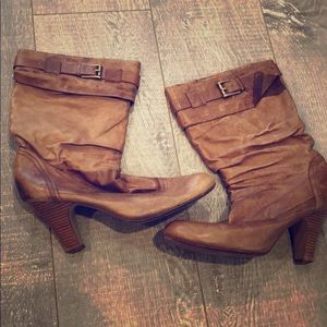Kellie&Katie mid calf boots